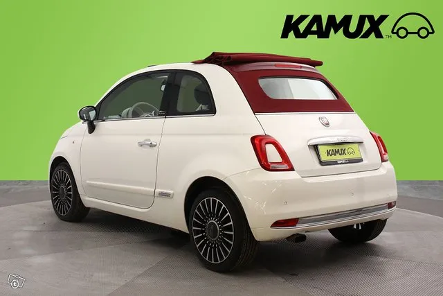 Fiat 500C TwinAir 85hv Lounge Start&Stop / Nahkaverhoilu Image 5